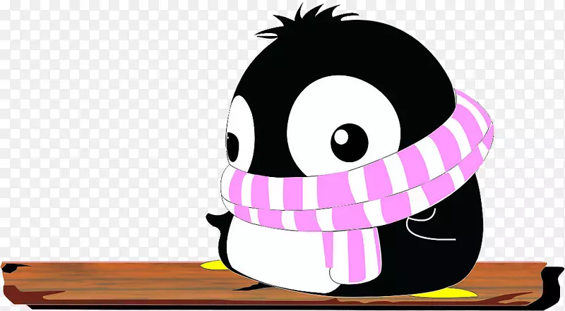 腾讯QQ网络百度微信-可爱卡通企鹅