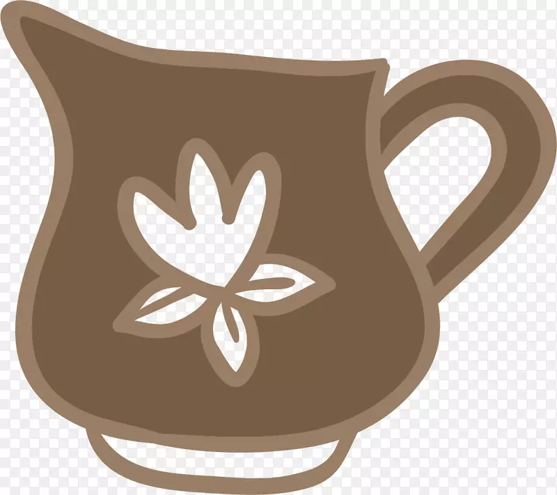 茶叶设计师图标-百合花