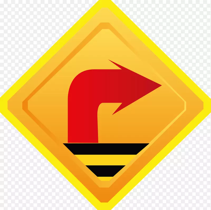 标志公路图标-交通标志