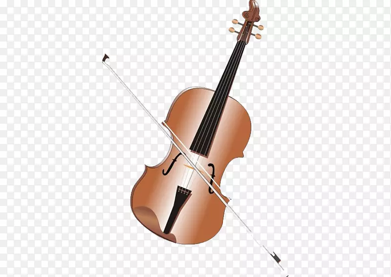 小提琴卡通-小提琴