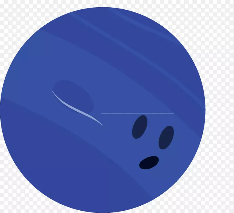 圆角墙纸-蓝色行星