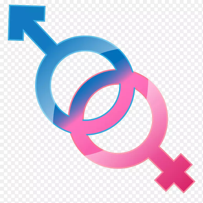 男孩性别符号-女性-男性和女性