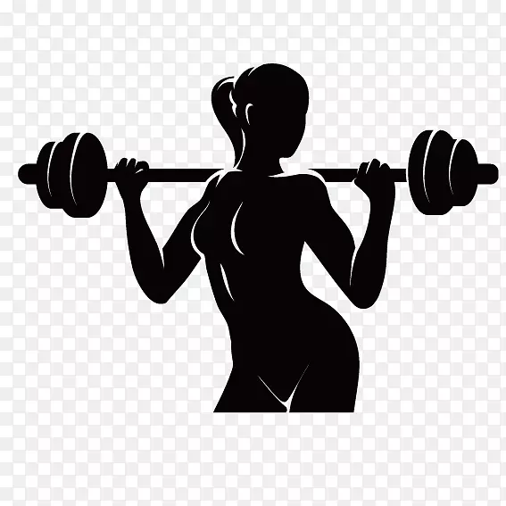 健身标志健身中心-女子举重