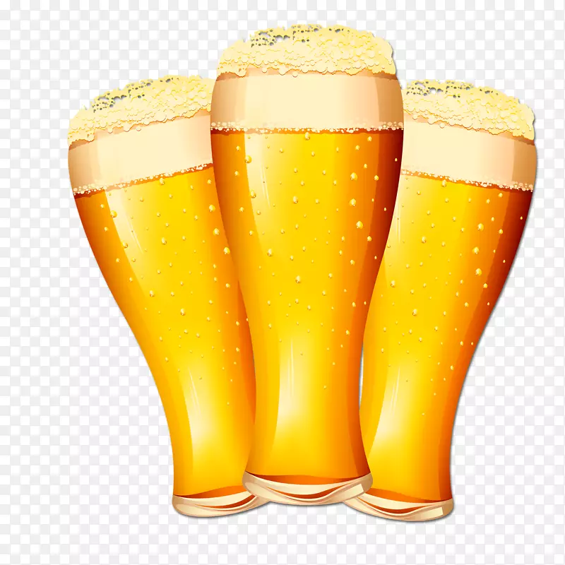 小麦啤酒鸡尾酒，不含酒精的饮料，啤酒器皿.啤酒和啤酒杯