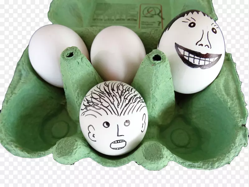 鸡蛋盒蛋壳食品鸡蛋涂鸦