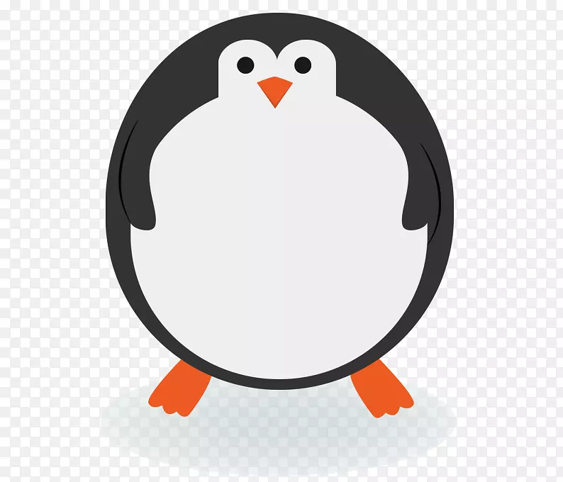 下载标签-卡通企鹅图片框架材料