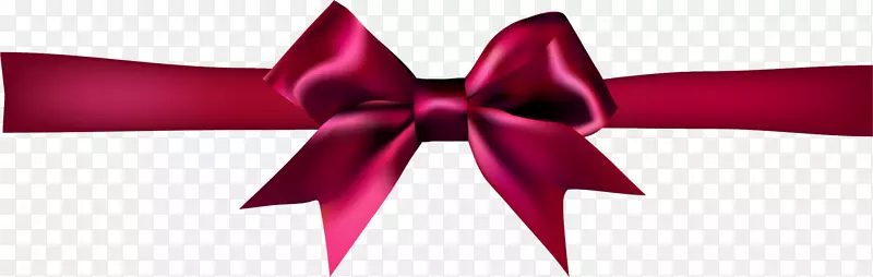新年圣诞礼物贺卡-紫丝带蝴蝶结