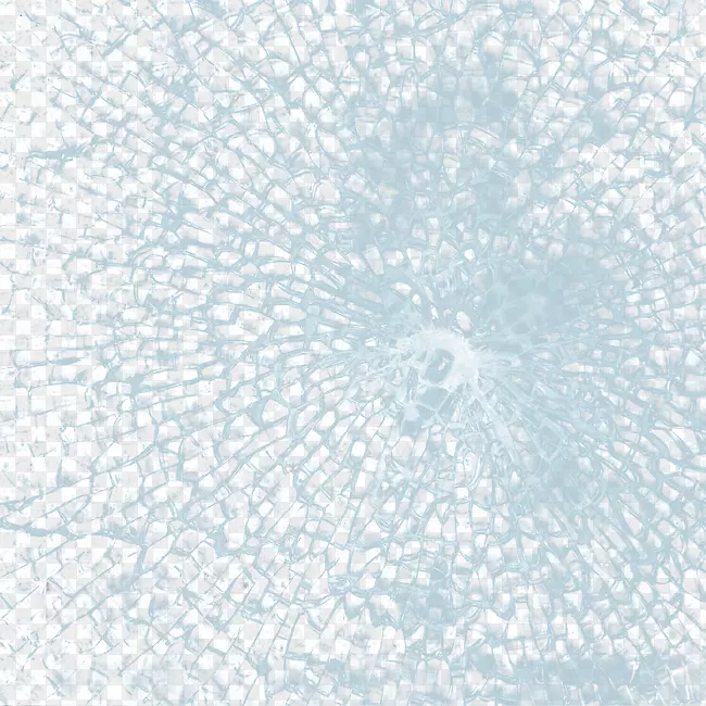 天空树冻结微软天蓝色图案-碎玻璃