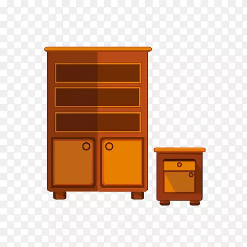 家具架沙发插图.衣柜和小橱柜