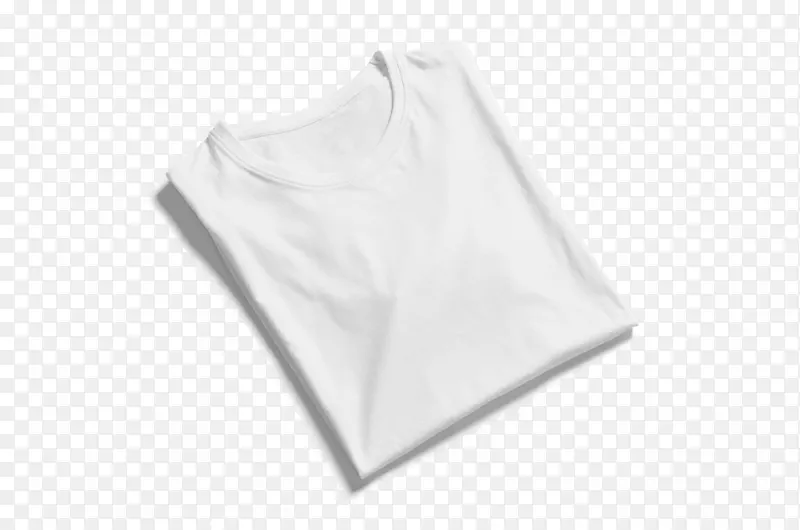 纸白色品牌图案-白色t恤