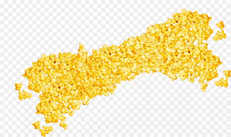 玉米玉米芯黄色爆米花