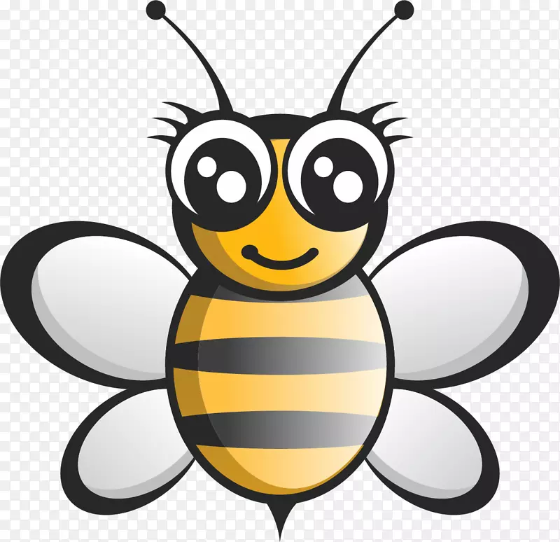 蜜蜂徽标cdr-扇形毒液