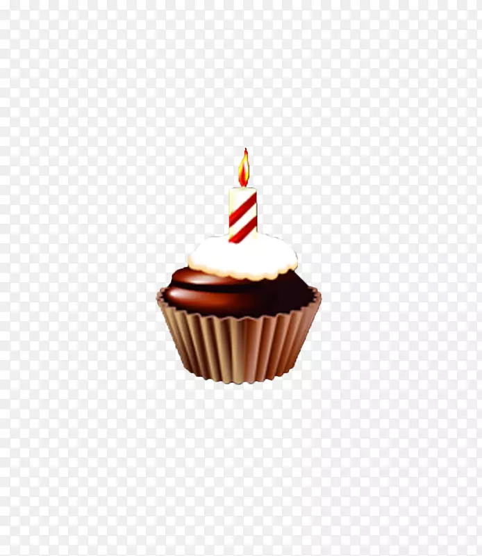 生日蛋糕祝福礼物-巧克力蛋糕蜡烛