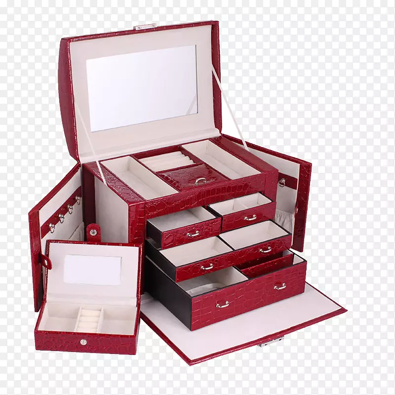 盒珠宝奢侈品包装和标签高端珠宝盒首饰