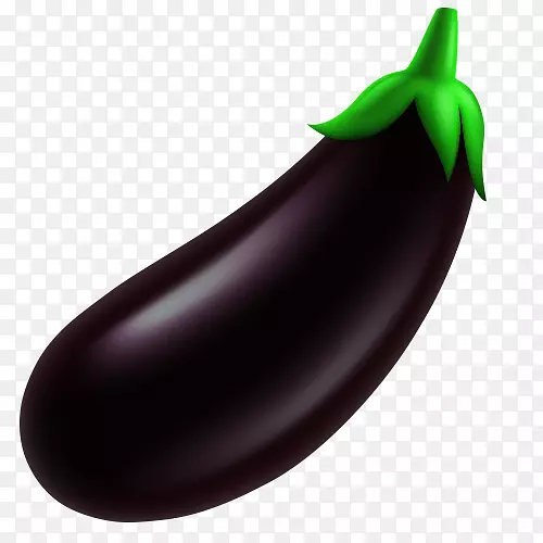 蔬菜紫色卡通茄子