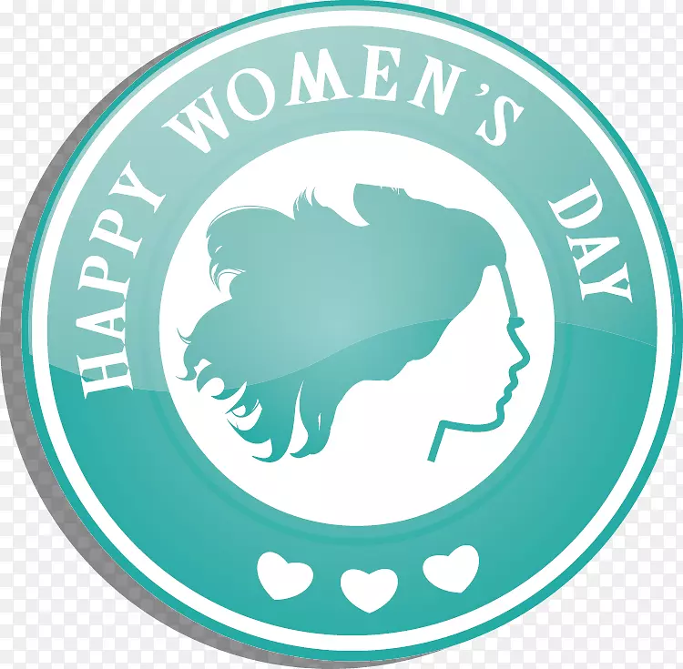 国际妇女节3月8日妇女剪贴画-妇女节元素