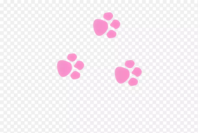 猫科动物足迹图标-猫足迹
