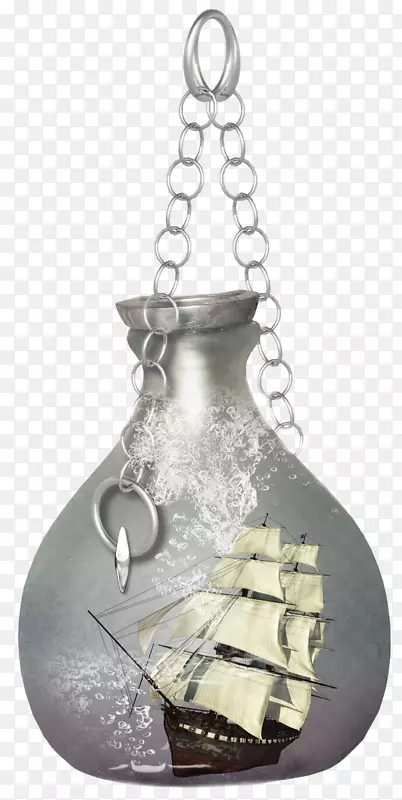 帆船夹艺术水壶