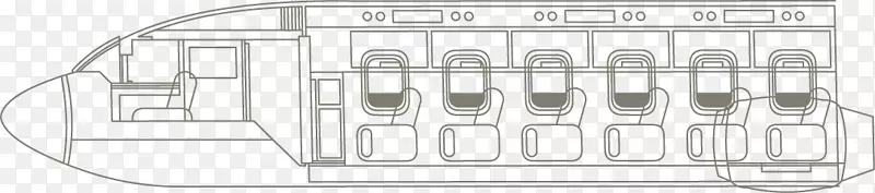 结构白色图案图标ppt创意设计飞机座舱