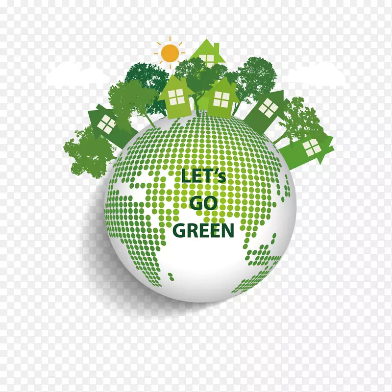 生态绿色银行-绿色地球