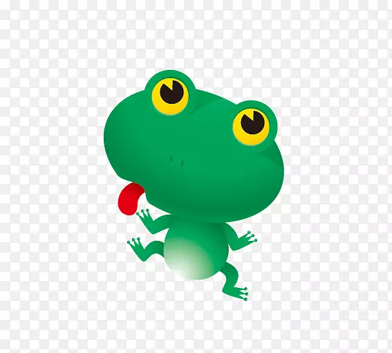 青蛙动画剪辑艺术舌蛙