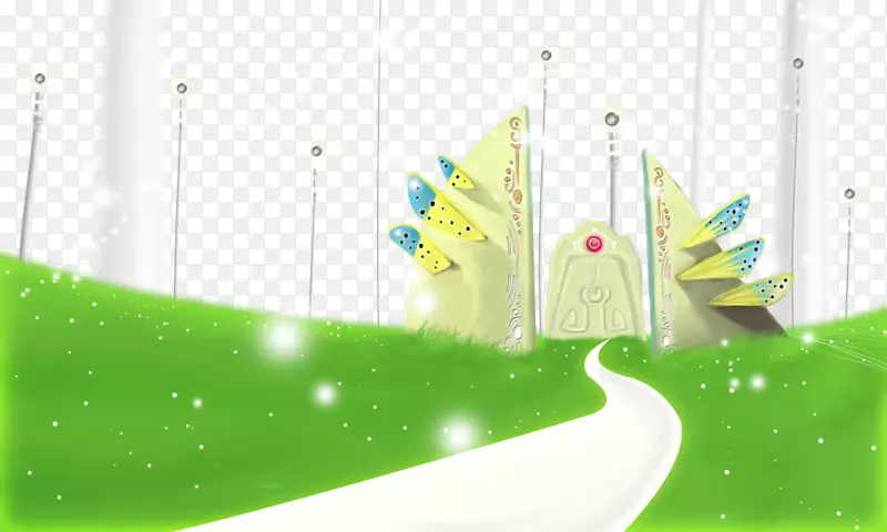 平面设计卡通设计师-2017年卡通梦幻城堡之路