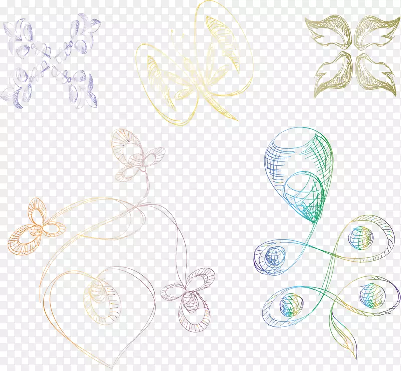 花瓣身穿珠宝图案-梦寐以求的五彩缤纷的花朵