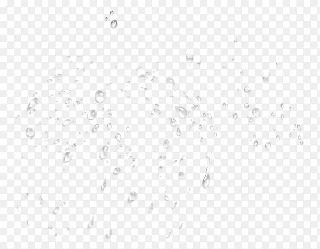 白色黑角图案-美丽的白色水滴