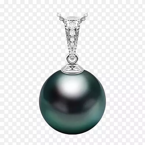 塔希提珍珠挂件珠宝钻石-埃尔莎伊尔萨水珍珠项链
