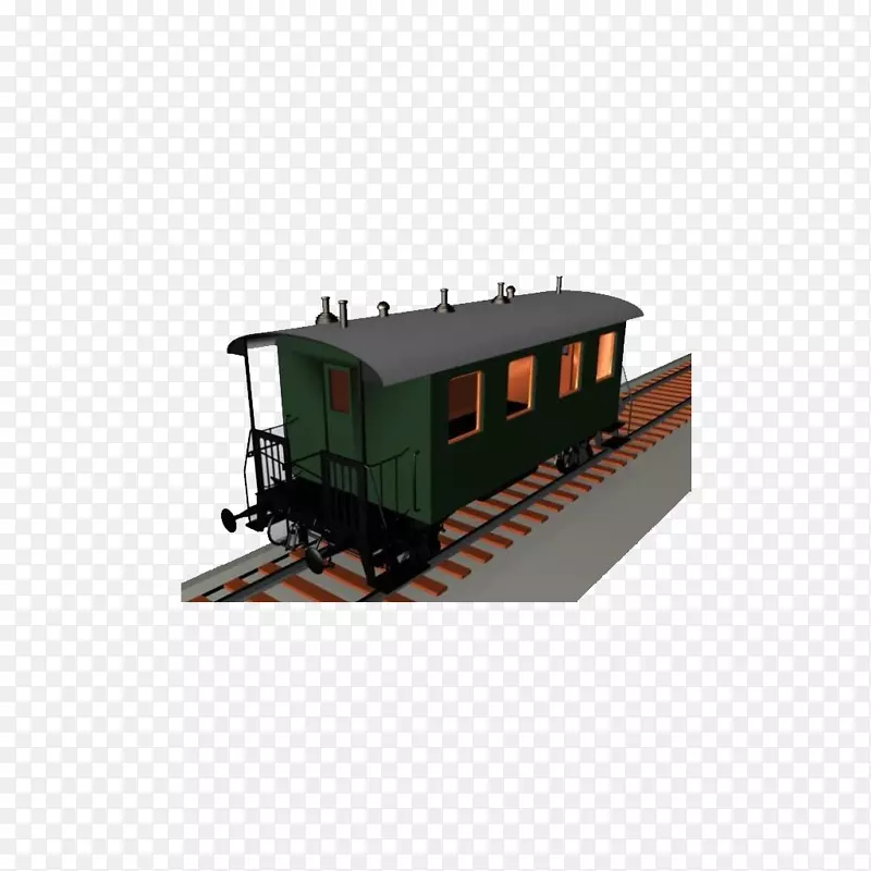 火车车厢三维计算机图形三维建模