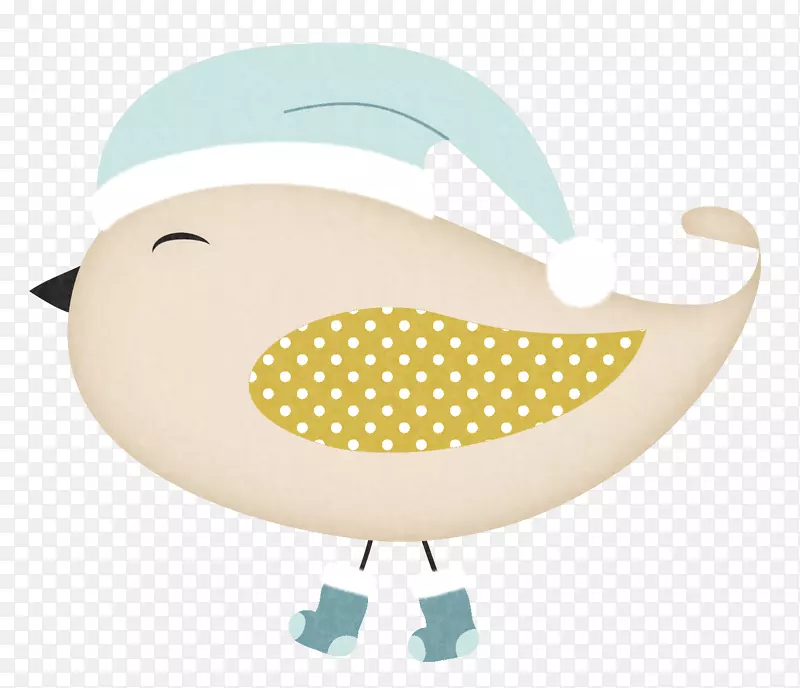 蜜蜂鸟纸填充玩具图案-带圣诞帽的愤怒的小鸟