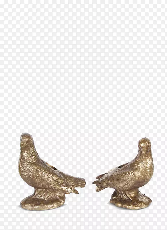 多夫特鲁斯蜡烛图标-鸽子铜装饰品