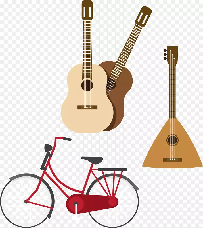 西班牙Flamenco-休闲时尚乐器材料自行车