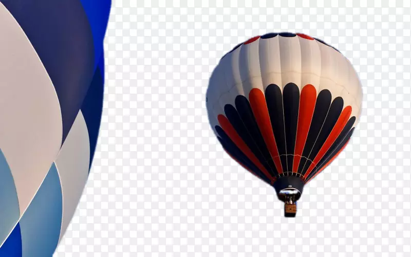 飞行热气球壁纸-漂浮在气球中