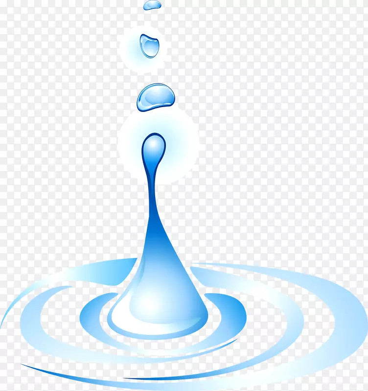 水滴-蓝色水滴