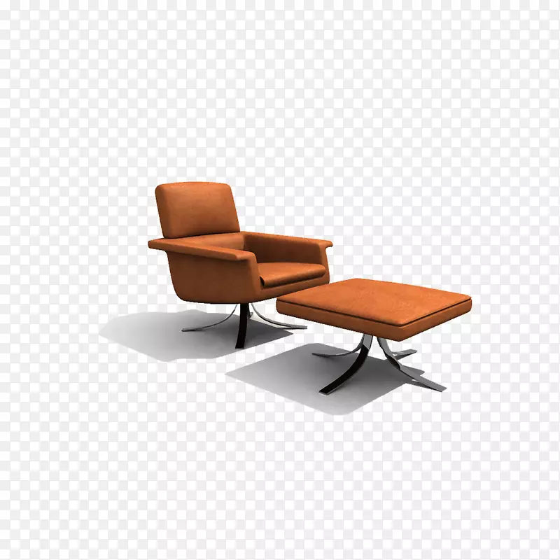 桌椅沙发三维计算机图形三维模型卡通沙发