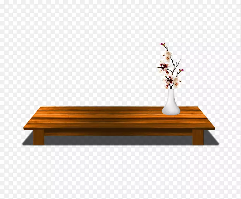 桌子-小木料长桌