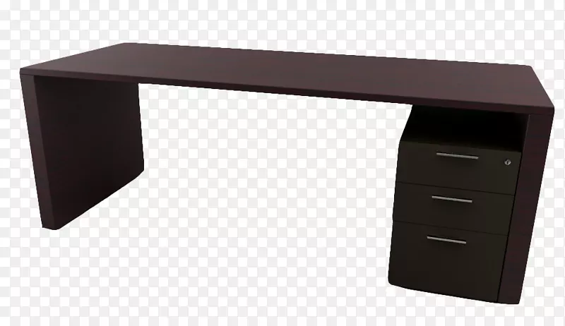 桌子角-黑色老板桌