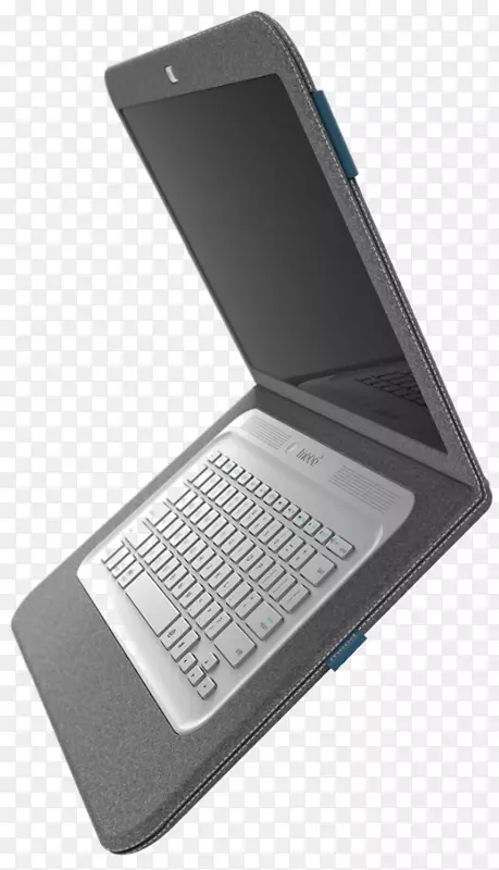 笔记本电脑上网本键盘戴尔-黑色笔记本电脑