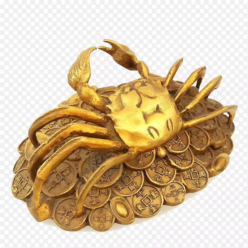 螃蟹铜价-金币铜蟹装饰