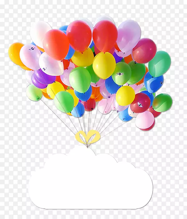 海报气球彩色气球