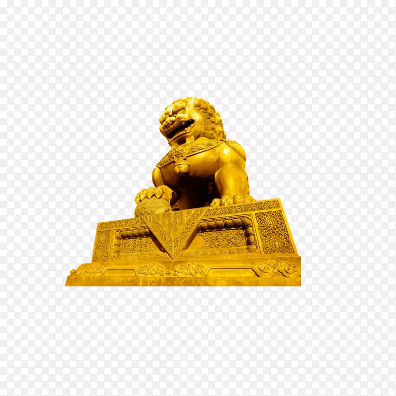 守护狮子石雕-石狮雕像