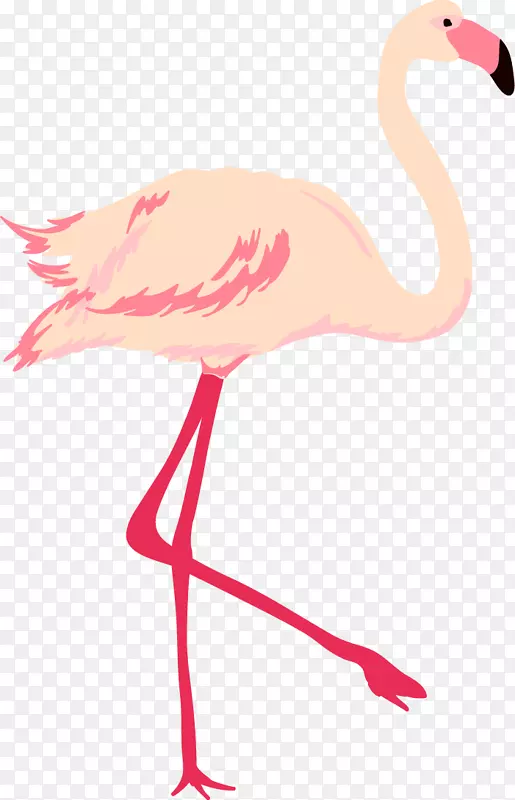 雪尼尼鸟夹艺术-手绘粉红天鹅
