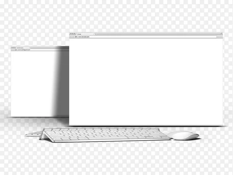 电脑鼠标电脑键盘-空白页和键盘鼠标