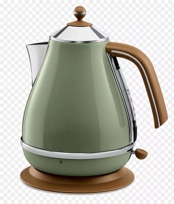 茶壶德隆吉烤咖啡壶绿橄榄绿肚皮电壶