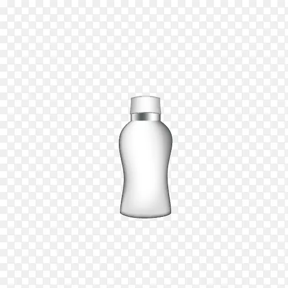 玻璃瓶黑白水壶