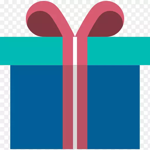 礼物包装生日盒图标-礼物