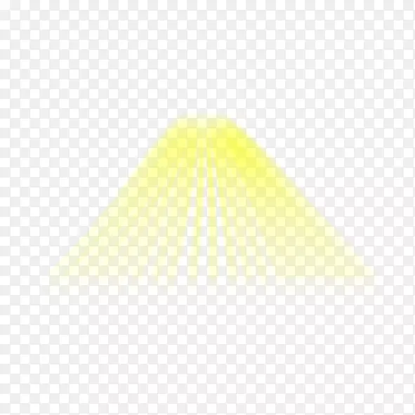 黄色三角形图案-黄灯