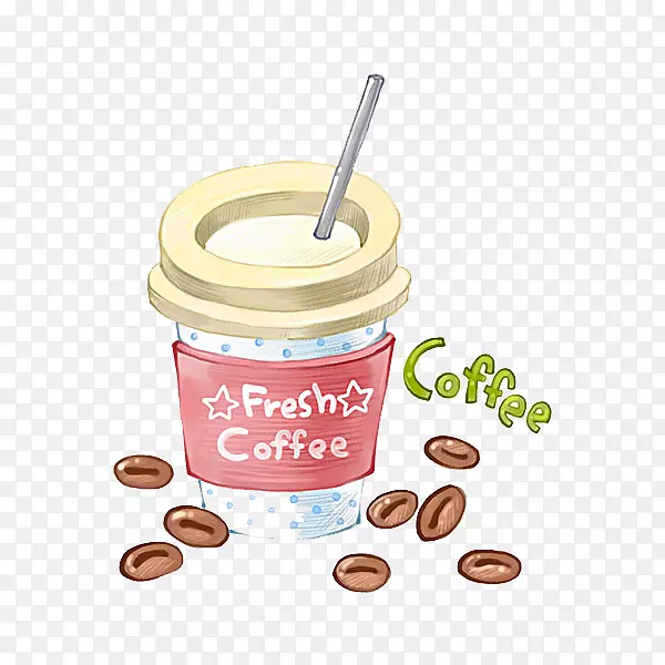 咖啡豆咖啡厅-咖啡和咖啡豆