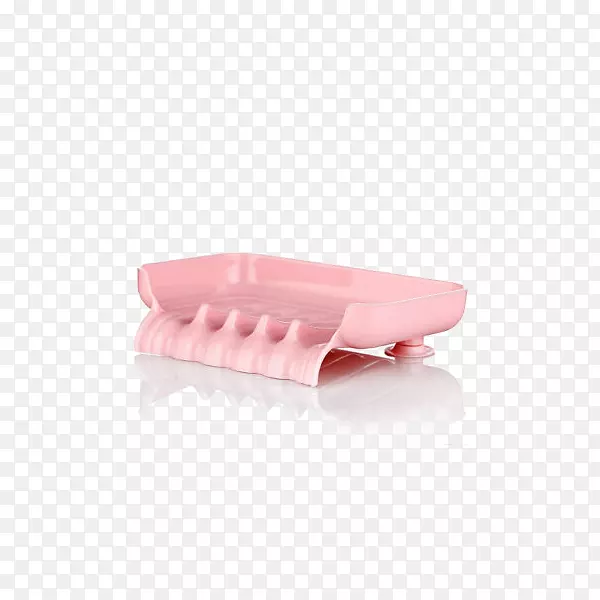 肥皂盘浴室肥皂盒-吸尘器排水肥皂盘肥皂盒粉红色